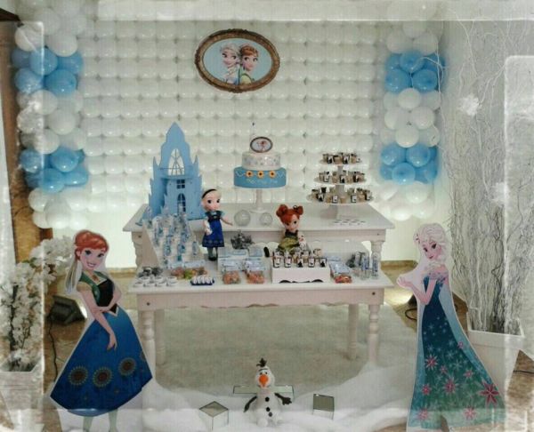 Decoração Frozen